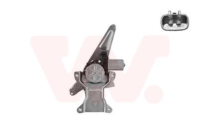 Window winder mechanism Suzuki: 5222263 Van Wezel Power window left