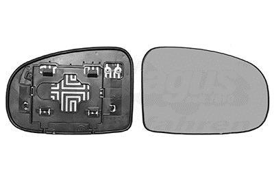 5410838 Van Wezel Wing mirror glass, right