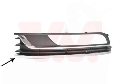 5740593 Van Wezel Front bumper grille (plug) left