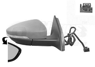 Van Wezel 5740818 Rearview mirror external right 5740818 5740818 Van Wezel Rearview mirror external right