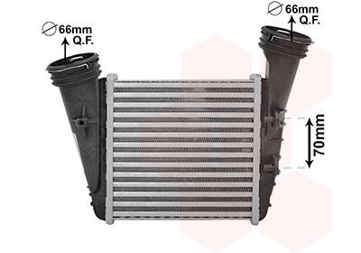 Van Wezel 58004372 Intercooler, charger 58004372