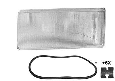 Van Wezel 5928977 Main headlight glass 5928977 5928977 Van Wezel Main headlight glass
