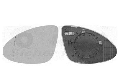 Macht mirror glass Porsche: 7422837 Van Wezel Wing mirror glass, left