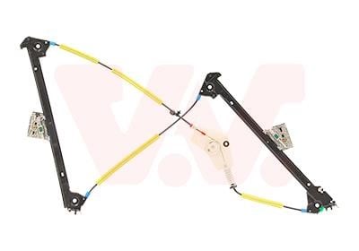 Window lifter Porsche 911: 7431261 Van Wezel Power window left