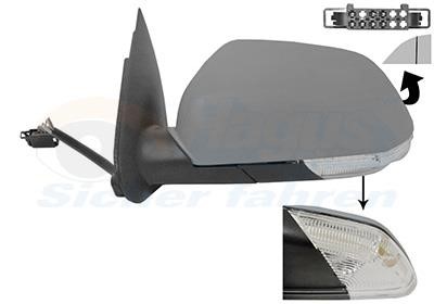 7622827 Van Wezel Rearview mirror external left
