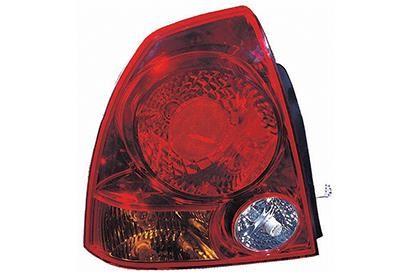 Back lights Hyundai Accent: 8225935 Van Wezel Tail lamp upper left