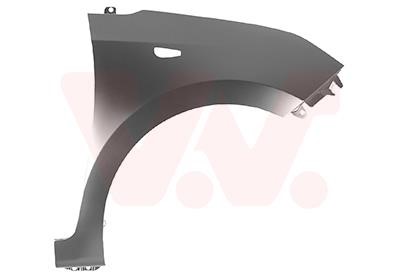Front wing panel Hyundai: 8249656 Van Wezel Front fender right