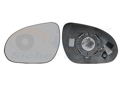 8207833 Van Wezel Wing mirror glass, left