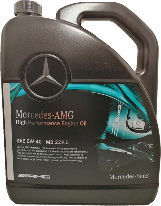 Mercedes A 000 989 93 02 13 ACCE Engine oil Mercedes High Performance 0W-40, 5L A000989930213ACCE