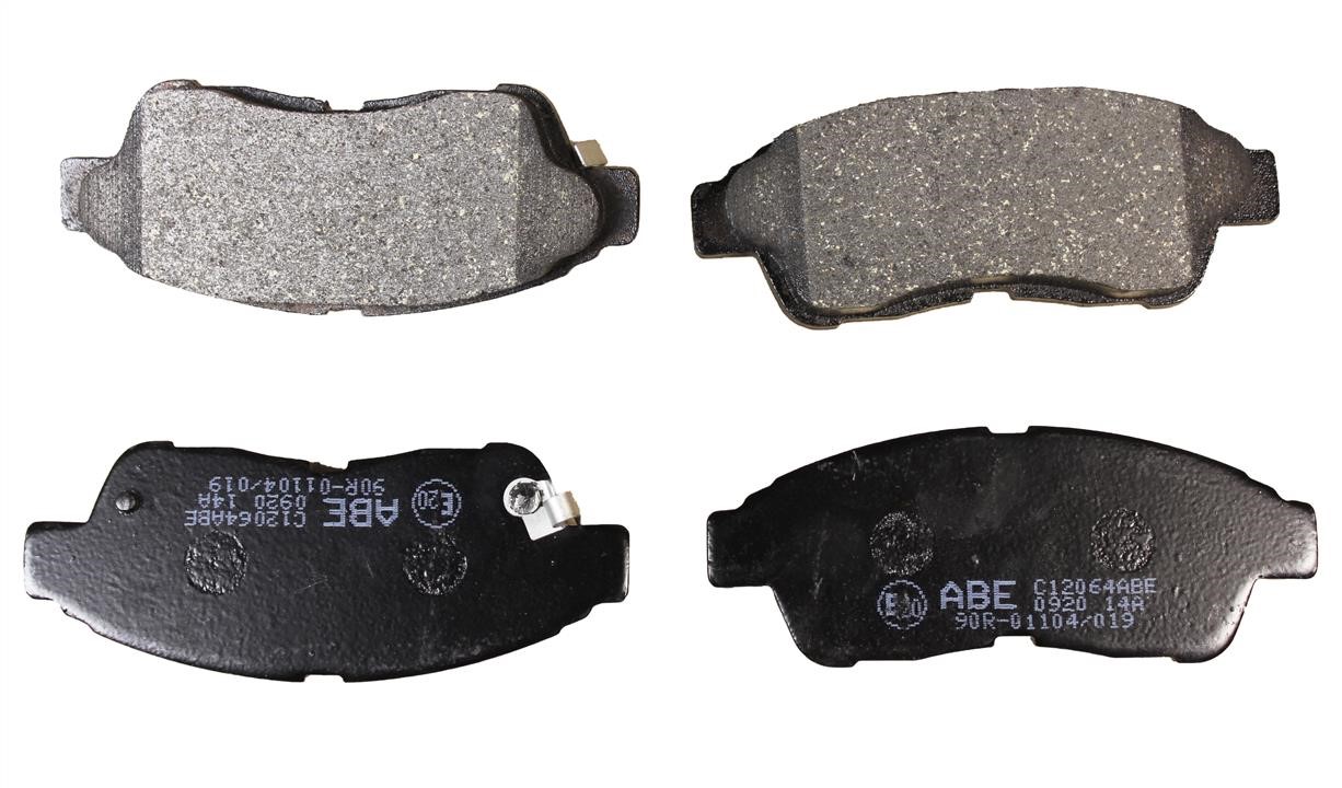 ABE C12064ABE Front disc brake pads, set C12064ABE