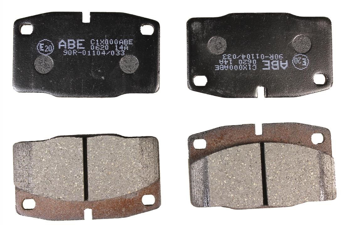 ABE C1X000ABE Front disc brake pads, set C1X000ABE