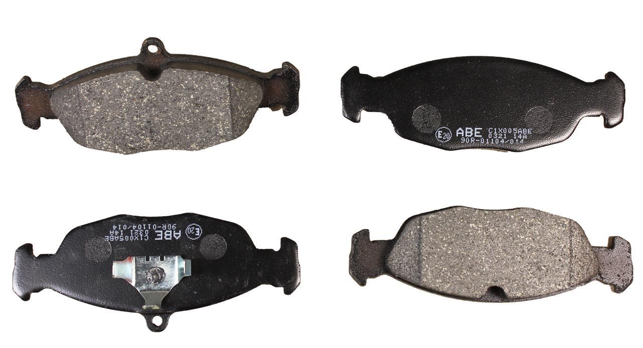 ABE C1X005ABE Rear disc brake pads, set C1X005ABE