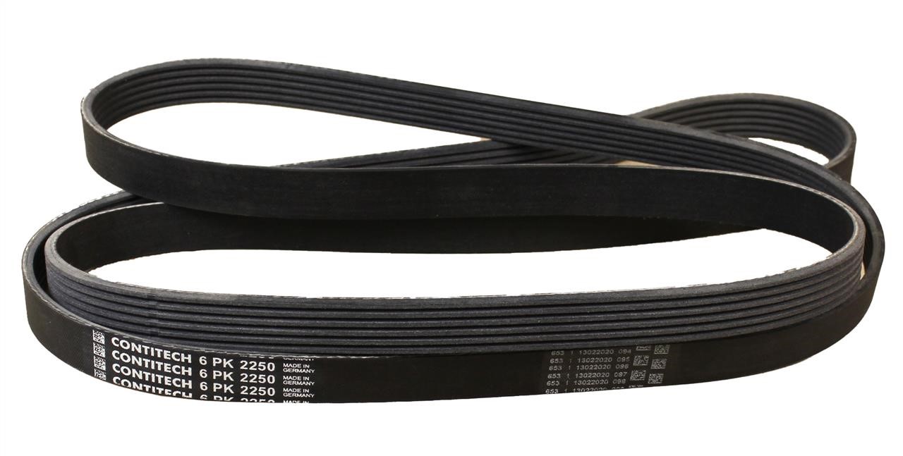 Contitech 6PK2250 V-ribbed belt 6PK2250 6PK2250