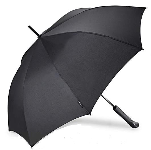 VAG 1KV 087 602 E 041 Volkswagen Design Stick Umbrella Black/Diameter 110 cm; cane length 94 cm 1KV087602E041