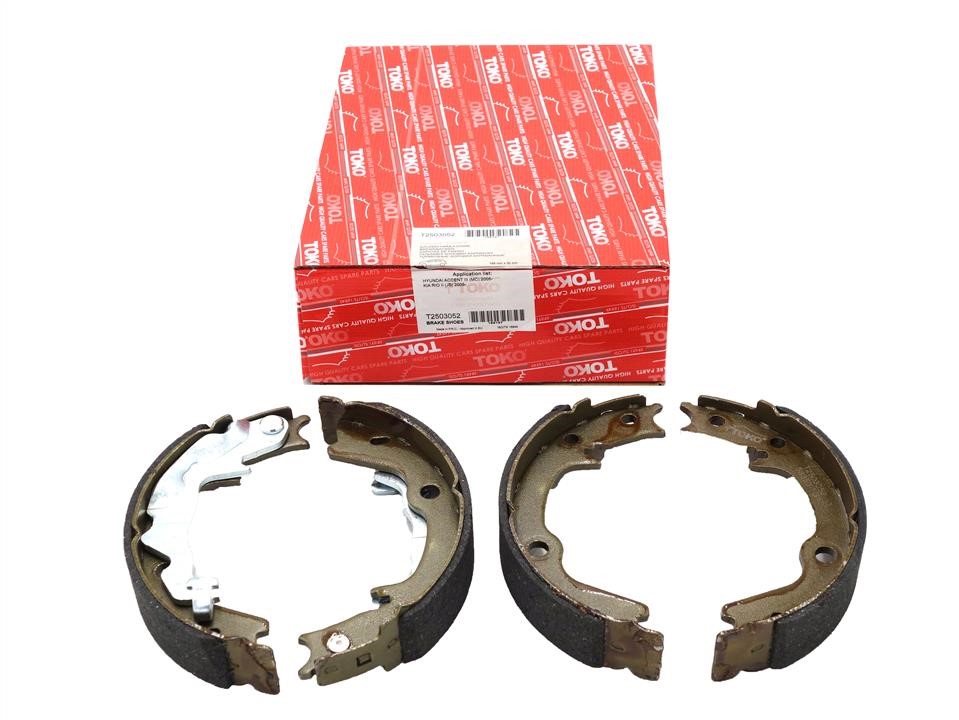 Toko T2503052 Parking brake pads kit T2503052
