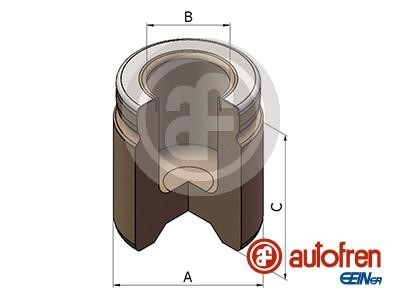 D025528 Autofren Front brake caliper piston