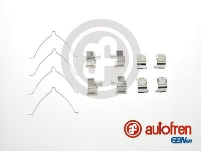 Autofren D42572A Mounting kit brake pads D42572A