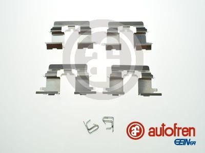 Autofren D42912A Mounting kit brake pads D42912A