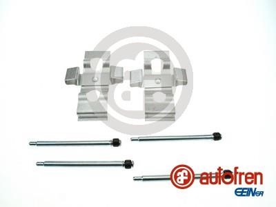 Autofren D43015A Mounting kit brake pads D43015A