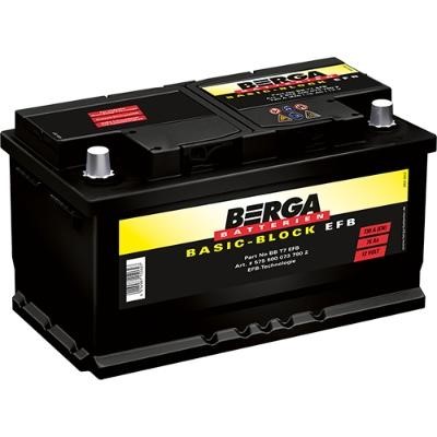 Berga 5755000737902 Battery Berga 12V 75AH 730A(EN) L+ 5755000737902