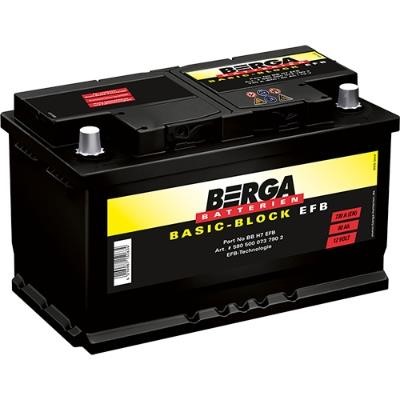 Berga 5805000737902 Battery Berga 12V 80AH 730A(EN) L+ 5805000737902