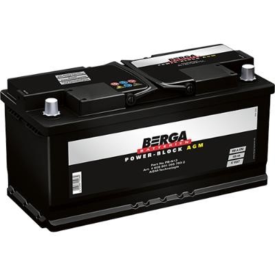 Berga 6059010957502 Battery Berga 12V 105AH 950A(EN) L+ 6059010957502