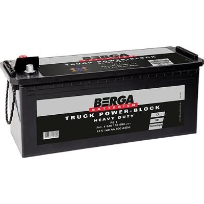 Berga 640103080A792 Battery Berga 12V 140AH 800A(EN) L+ 640103080A792