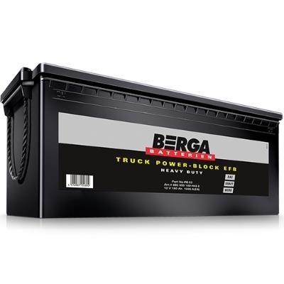Berga 680500100H432 Battery Berga 12V 180AH 1000A(EN) L+ 680500100H432