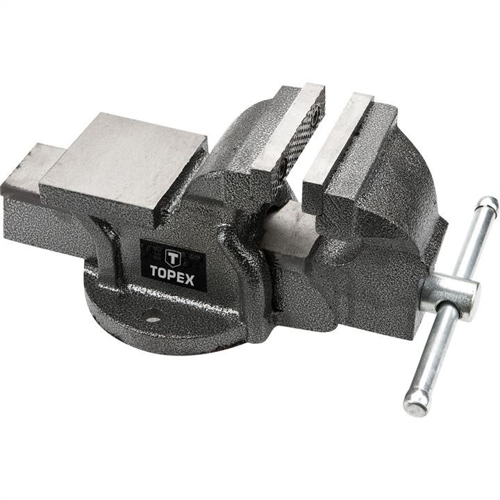 Topex 07A107 Bench vice with anvils 75mm 07A107