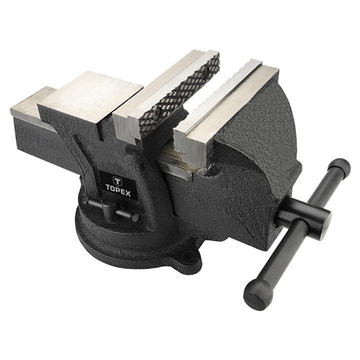 07A210 Topex Bench vice with anvils and swivel base 100mm