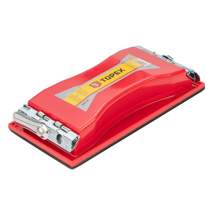 08A110 Topex Sanding block 100x210mm with metal clamping system