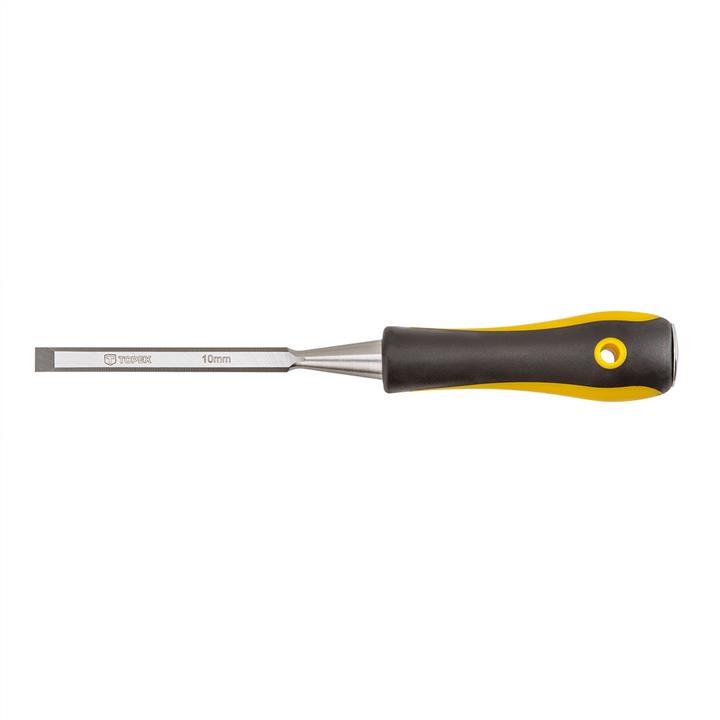 09A410 Topex Wood chisel 10mm, CV, bi-material handle