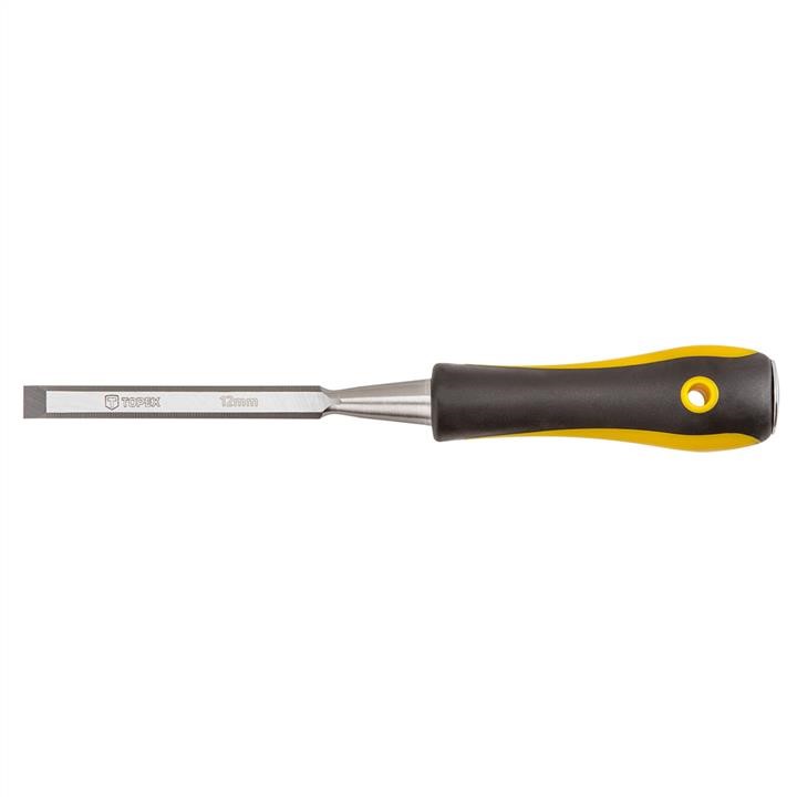 09A412 Topex Wood chisel 12mm, CV, bi-material handle