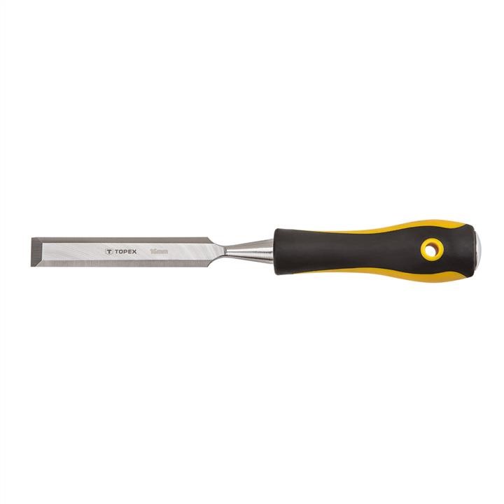 09A416 Topex Wood chisel 16mm, CV, bi-material handle