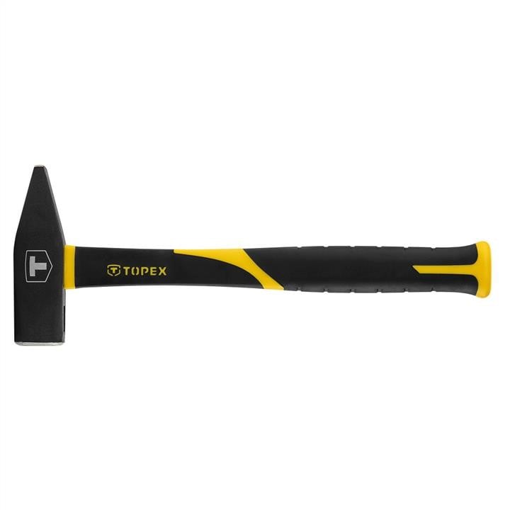 02A840 Topex Machinist's hammer 1000g, fiberglass handle, rubber grip