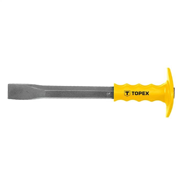 Topex 03A139 Chisel with protector - 300 x 19 mm, Alloy Steel 03A139