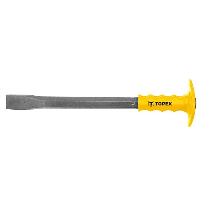 Topex 03A149 Chisel with protector - 400 x 19 mm, Alloy Steel 03A149