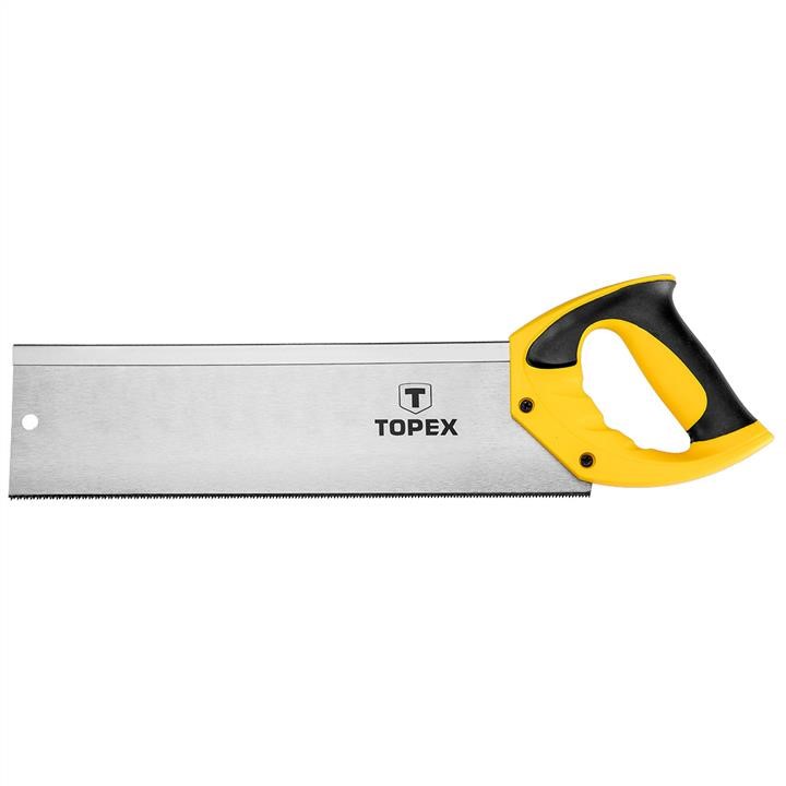 Topex 10A706 Back saw 350mm, 13TPI, hardened teeth, plastic handle 10A706