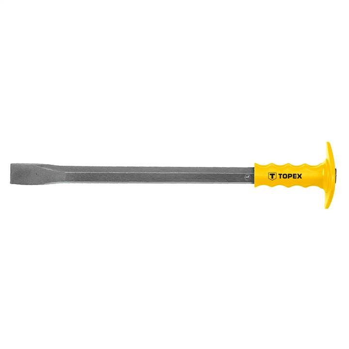 Topex 03A159 Chisel with protector - 500 x 19 mm, Alloy Steel 03A159