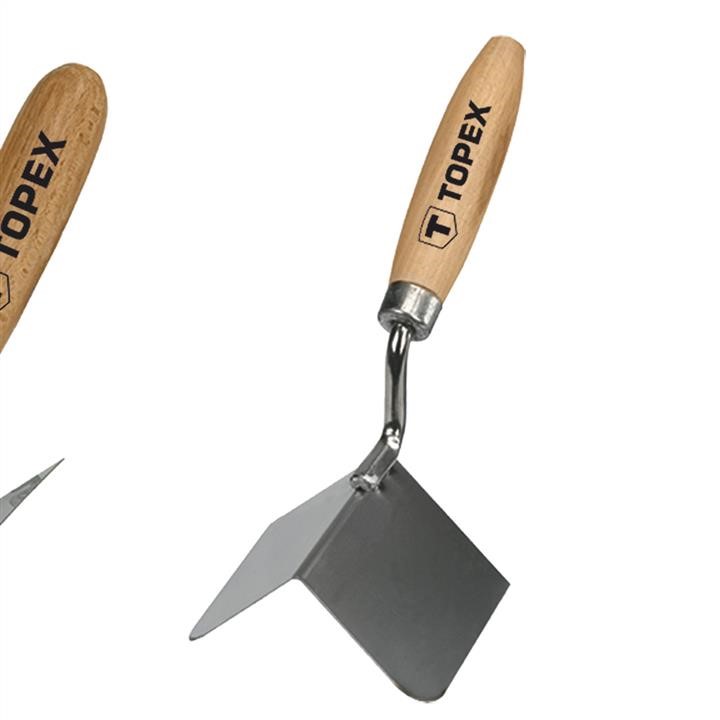13A835 Topex Stucco angular trowel 85 x 60 mm