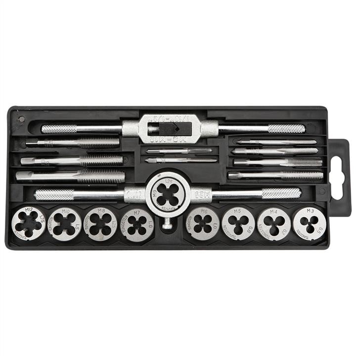 Topex 14A425 Tap and die 20 pcs. set, M3 - M12 14A425