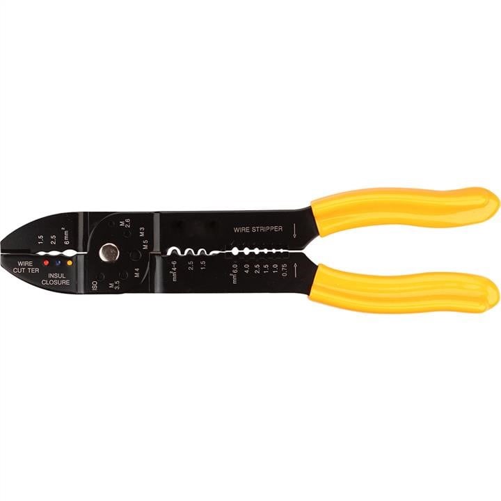 Topex 32D410 Crimping tool for insulated and non-insulated terminals 1.5 - 6 mm2 32D410