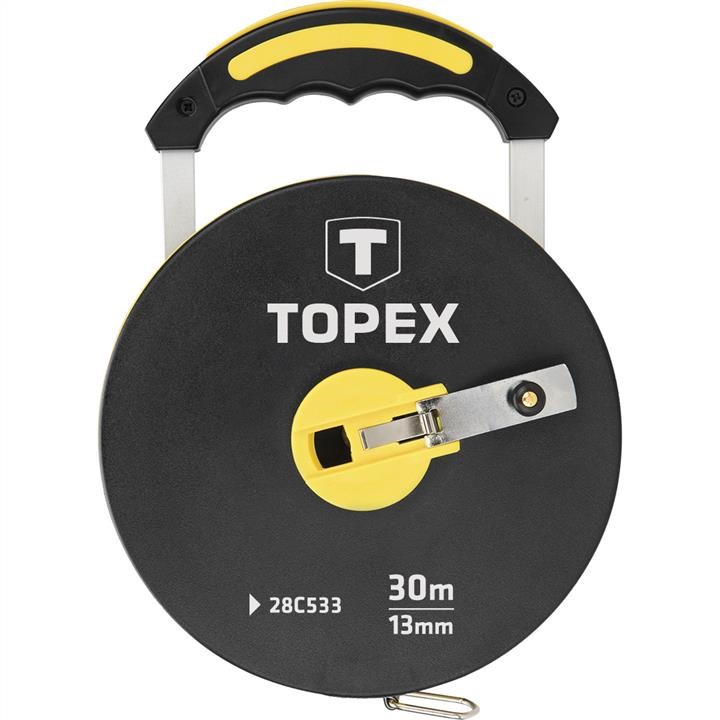 28C533 Topex Measuring tape, fiber glass 30m