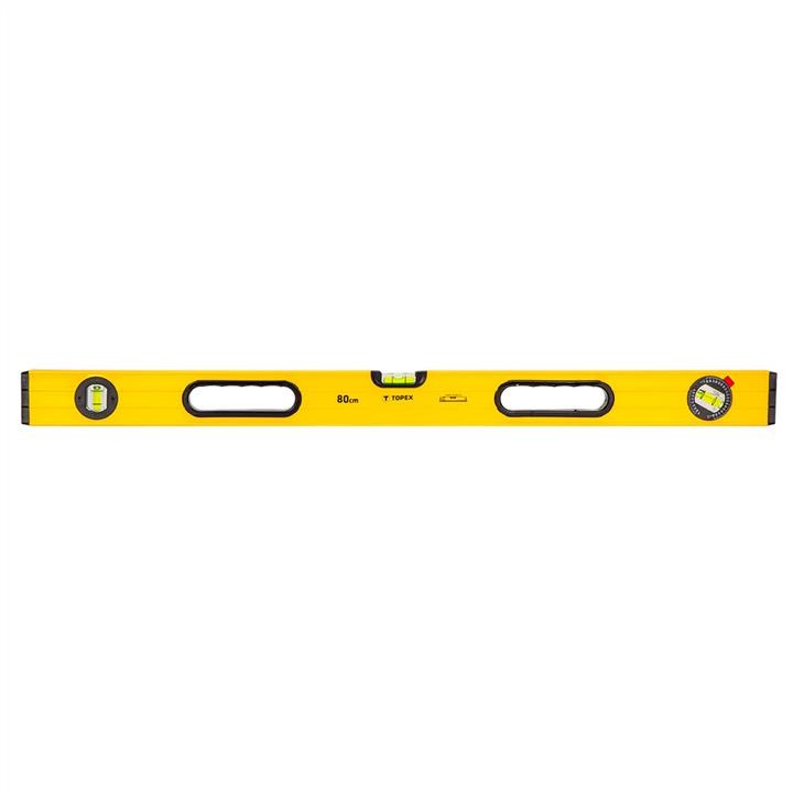 29C603 Topex Spirit level, type 600, 80cm, 3 vials, 2 handles