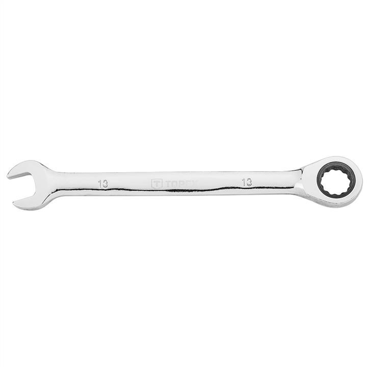 35D743 Topex Combination spanner with ratchet 13mm CrV