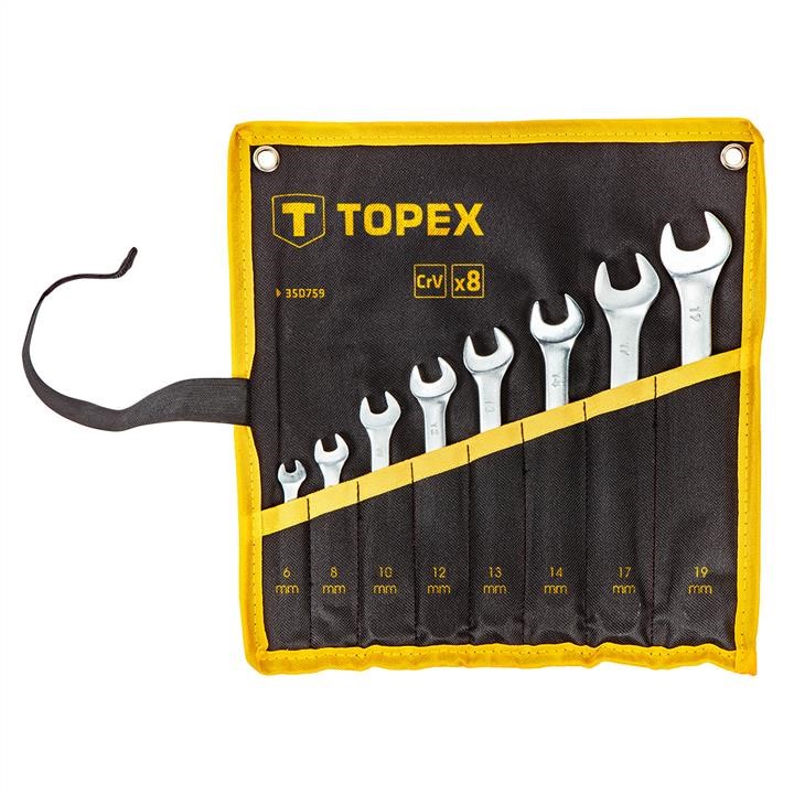 Topex 35D759 Combination spanners 6-19mm, set 8 pcs 35D759
