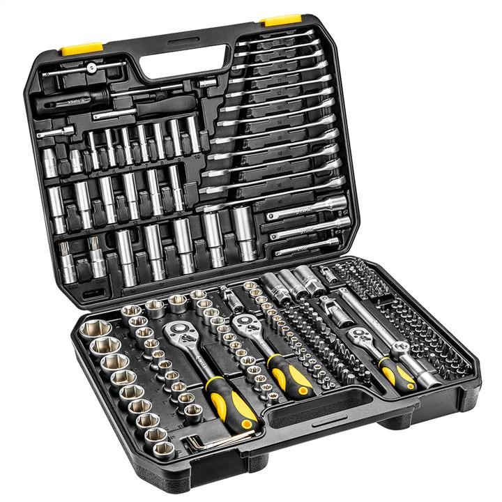 Topex 38D852 TOPEX tool kit 38D852, 219 pcs., 1/2 ", 3/8", 1/4 ", CrV 38D852