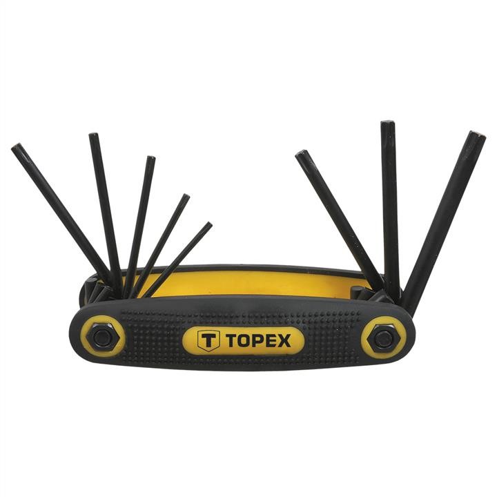 35D959 Topex Torx-key set 8pcs, T9-T40, CV