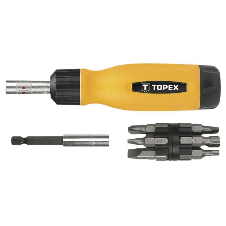 39D518 Topex Screwdriver with replaceable nozzles