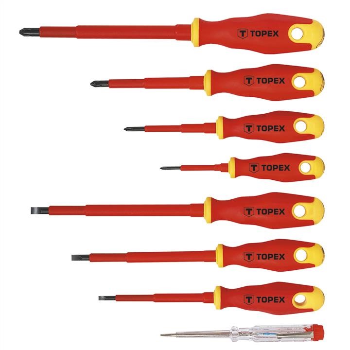 39D674 Topex Dielectric screwdriver set